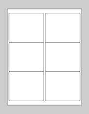 Item LD 6: 6-up Self-Adhesive Labels (100 Sheets) - Image 2