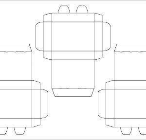 Item PLC-44: 3-UP Playing Card Box