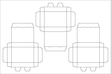 Item PLC-44: 3-UP Playing Card Box