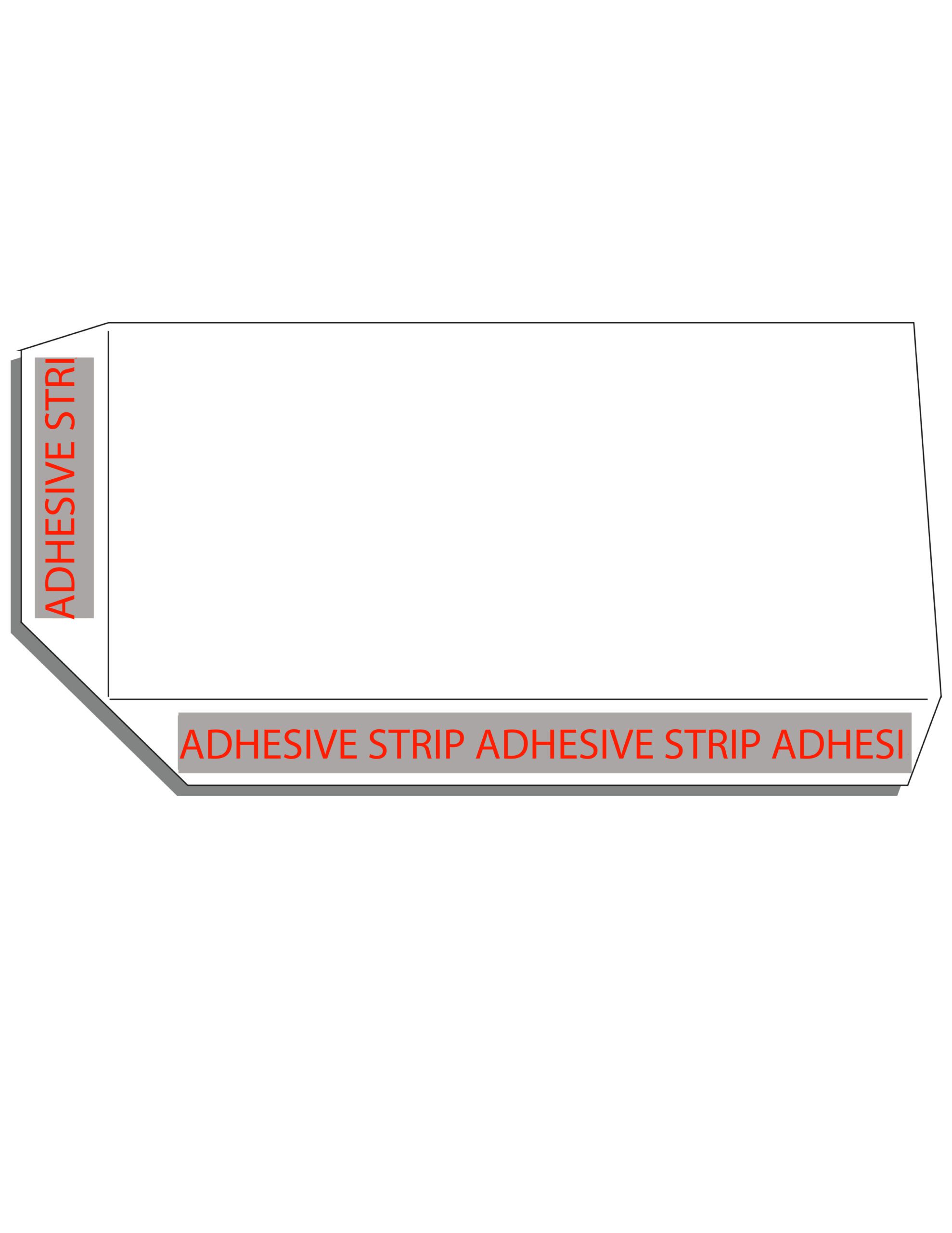Item P82L-NS: Left Self-Adhesive Pocket No Slits