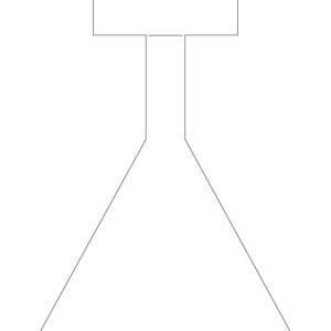 Item SD2 1-up Triangle Shelf Dangler 8 1/2" x 11" Sheet (250 Sheets)