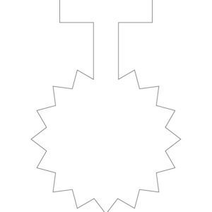 Item SD4 1-up Starburst Shelf Dangler 8 1/2" x 11" Sheet (250 Sheets)