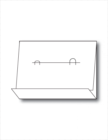 Item CPP-1: Clear Plastic Name Badge Holder with Pin Back - Image 2