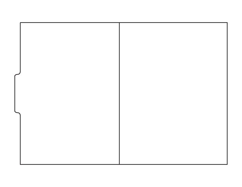 Item FF35: File Folders, Center Tab, Folded 8½ x 12 with ½” Tab - Image 2