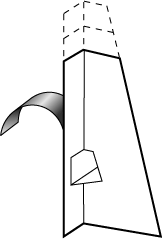 Item SN9: 9" Single Wing Easel