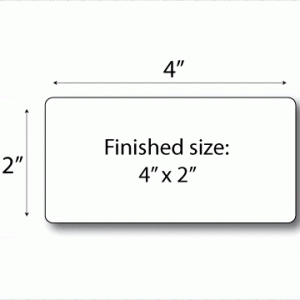 Item LD 10: 10-up Adhesive Labels (UPC 807295534681) 100 sheets