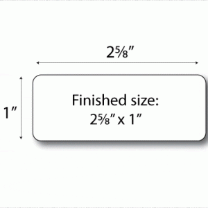Item LD-30: 30-up Adhesive Labels (UPC 807295534698)