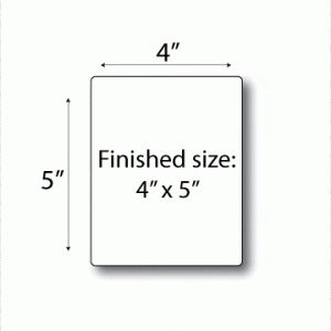 Item LD 4: 4-up Adhesive Labels (100 sheets)