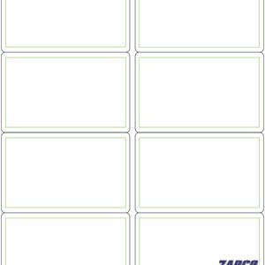 Item LD 8: 8-up Adhesive Labels 8 1/2" x 11" (100 Sheets)