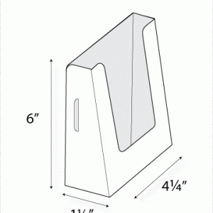 Item LH-4:  Literature Holder (UPC 807295322905)