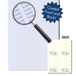 Security-Guard-Plus Coated Front and Back Security Paper (250 Sheets) Zapco