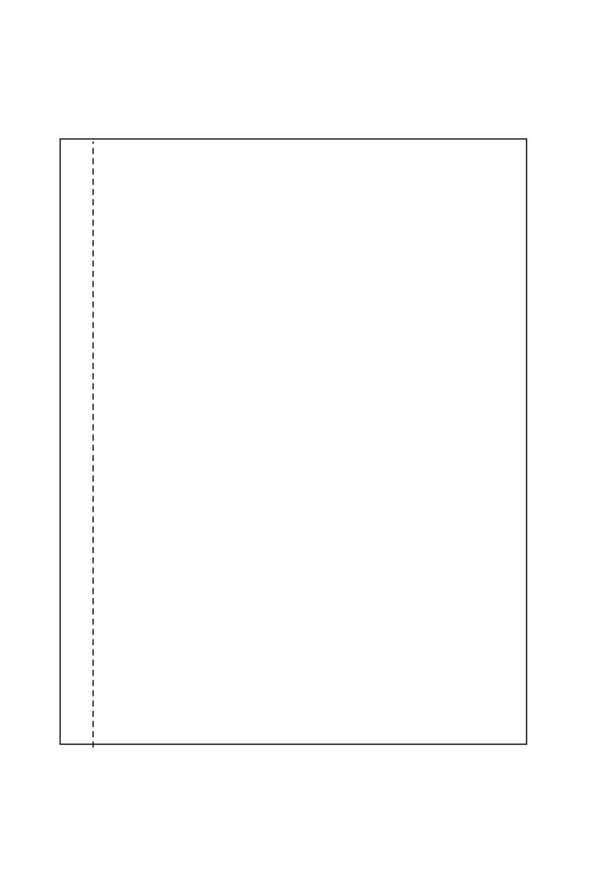 Item 1165 Business Form ½” Perf from the Bottom 8.5" x 11" 24# Sheet