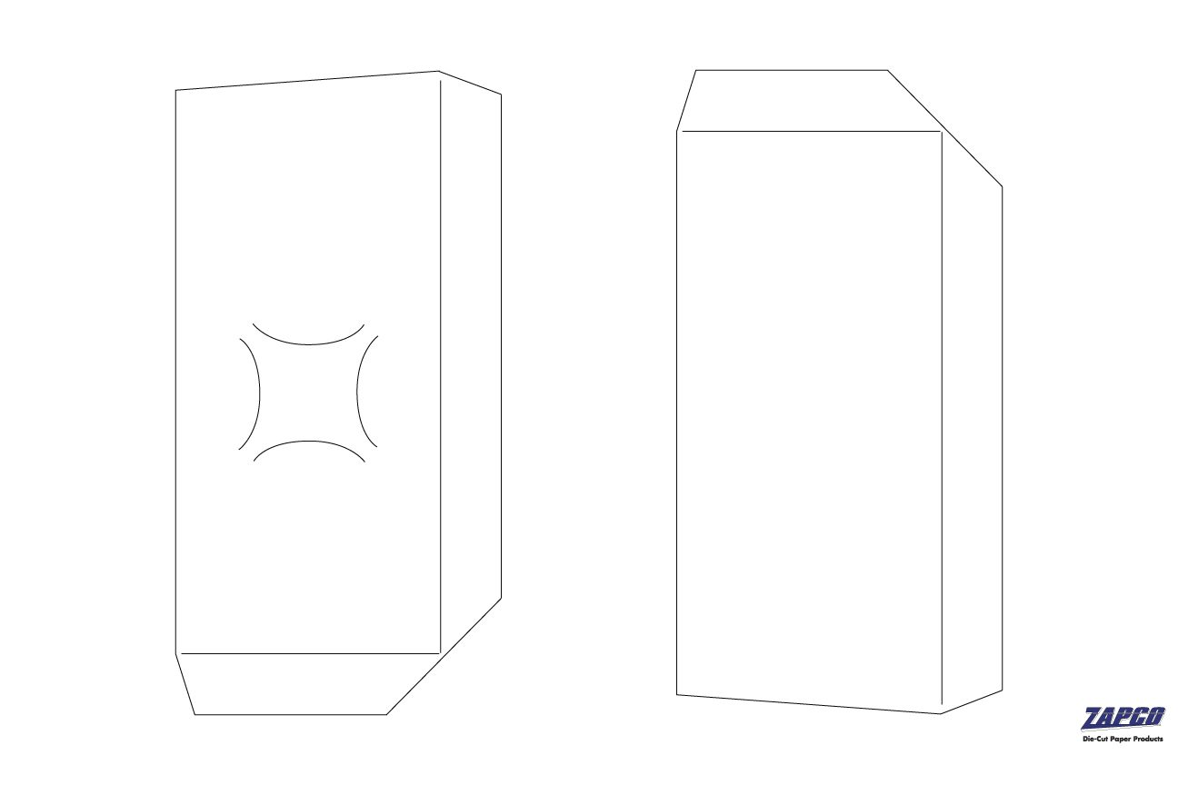Item P84RL: Right & Left Self Adhesive Pockets (250 Pocket Sets)