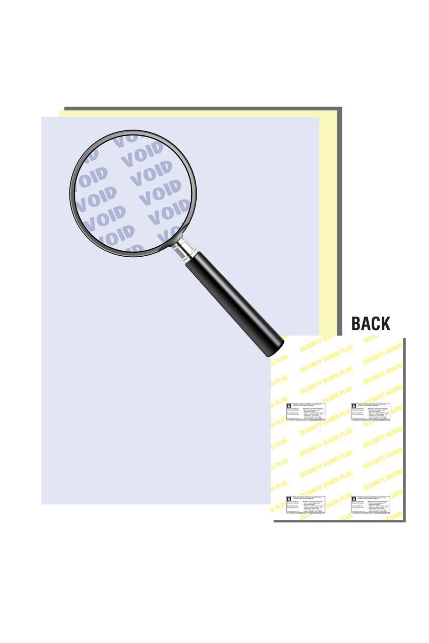 Item SGP-2: Security-Guard-Plus 2-part Pantograph Paper (125 Sets)