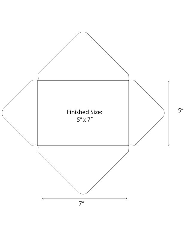 ITEM EA7 2-UP 5" X 7" ALL-IN-ONE ENVELOPE 13" X 19" SHEET - Image 2
